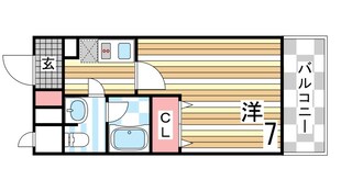 CITY SPIRE新神戸（旧インボイス新神戸レジデンス）の物件間取画像